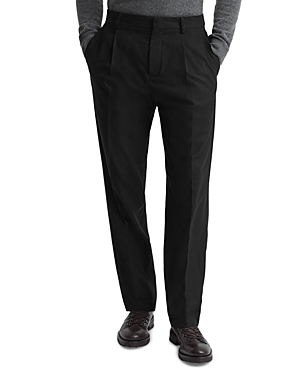 Shop Reiss Montgomery Slim Fit Trousers In Black