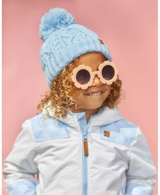 Unisex Cable Knit Pom-Pom Hat - Baby, Little Kid, Big Kid