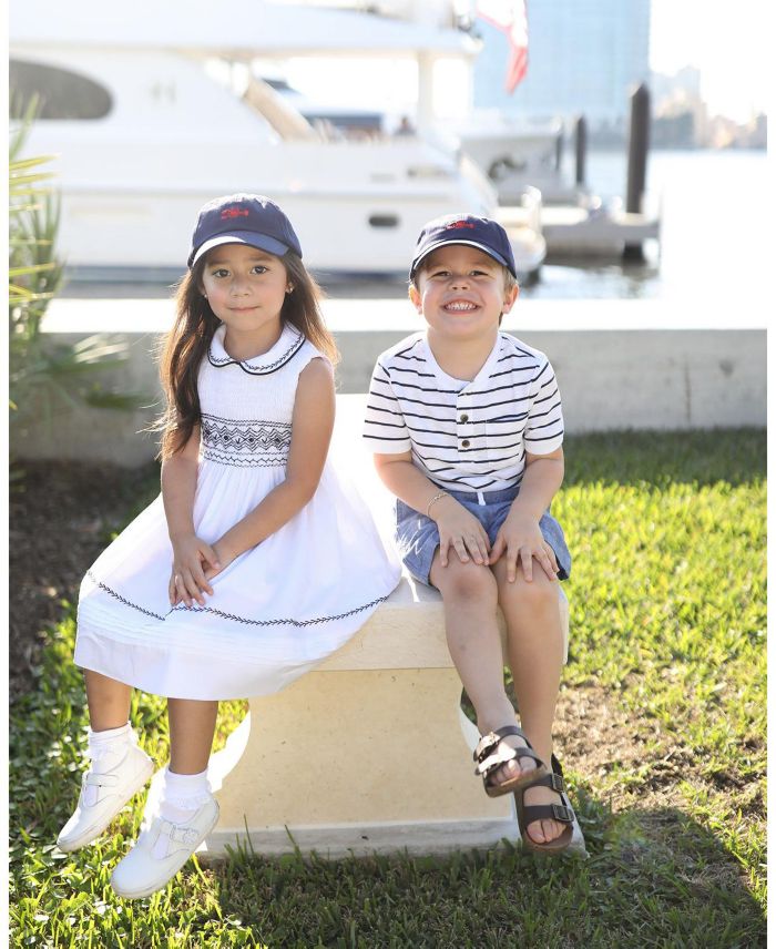 Boys' Lobster Baseball Hat in Navy - Little Kid