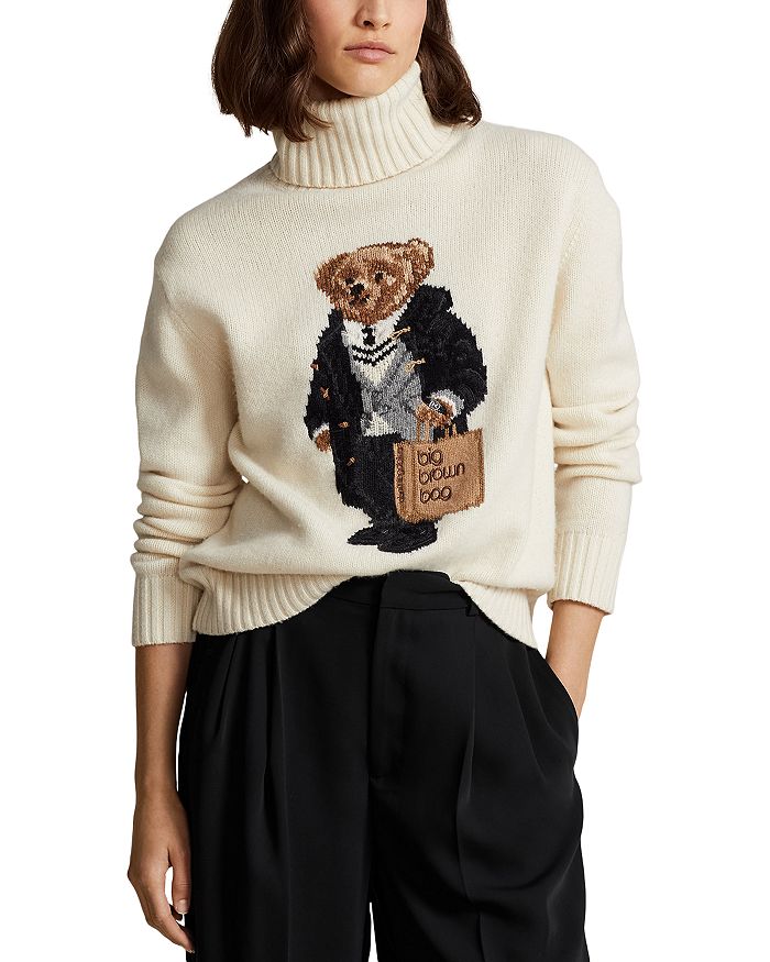 Ralph Lauren Bloomingdale's Polo Bear Turtleneck Sweater - 150th