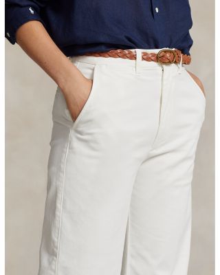 Cropped Wide Leg Pants