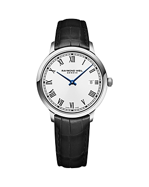 Shop Raymond Weil Toccata Watch, 39mm In White/black