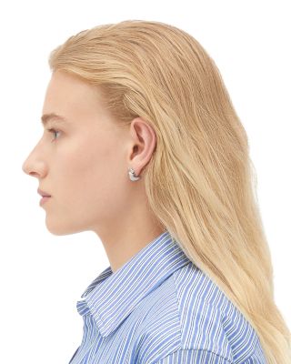 Bottega Veneta Sterling Silver Knot Earrings | Bloomingdale's