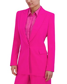 Women's Peak Lapel Hot Pink Business Suits 2 Pieces One Botton Wedding  Groom Tuxedos, Hot Pink, X-Small : : Clothing, Shoes & Accessories