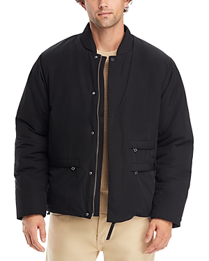Shop Norse Projects Ryan Military Nylon Insulated Bomber Jacket In Black