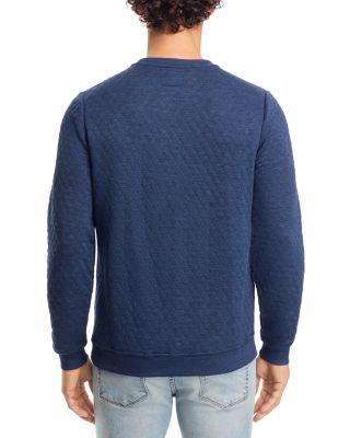 Corbet Quilted Crewneck Sweater