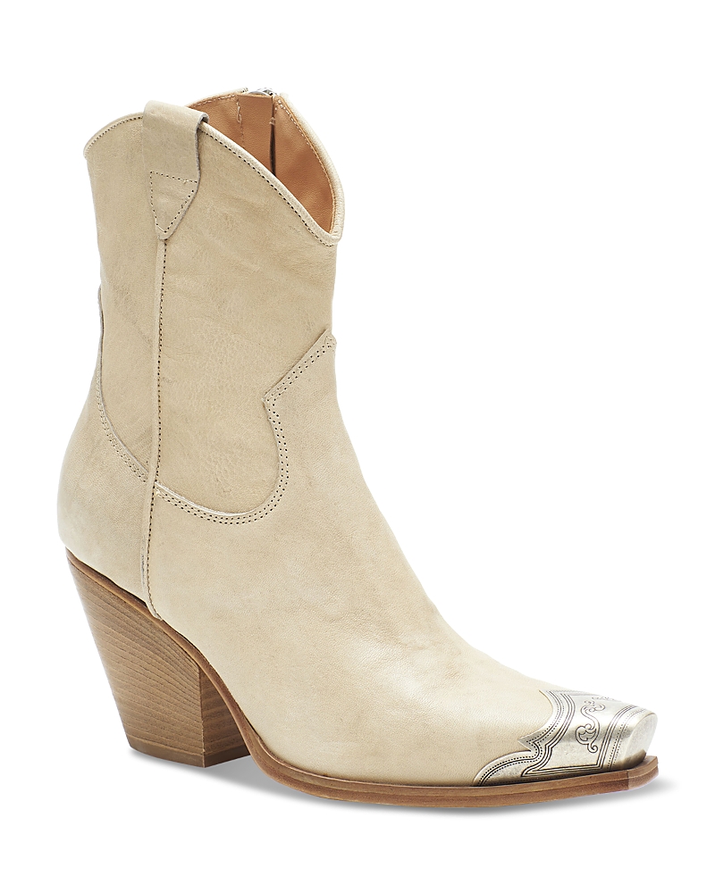 Free People Brayden Western Boot In Bone