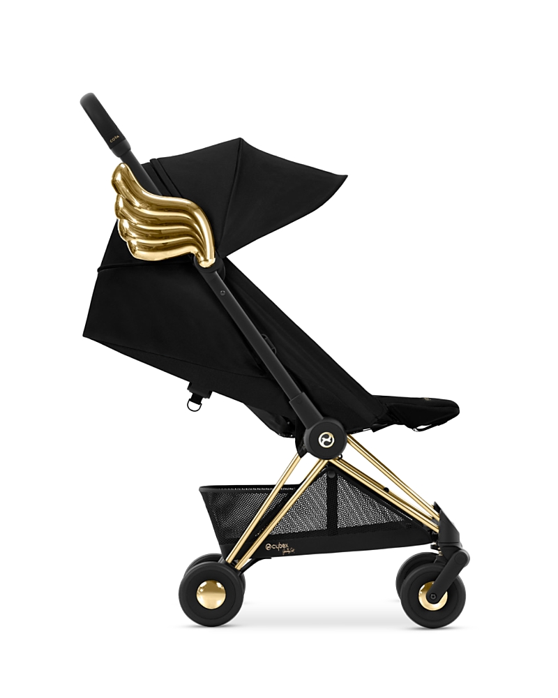 Cybex Coa Compact Lightweight Stroller - Jeremy Scott Wings In Jeremy Scott Wings - Black