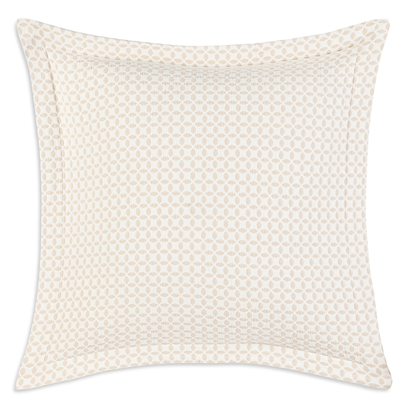 Lands Downunder Leaf Cotton Euro Sham In Putty