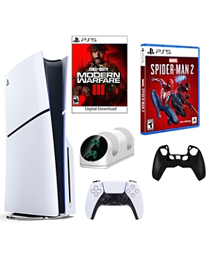 Sony PS5 Cod Core Console with Spider Man 2 Game and Accessories