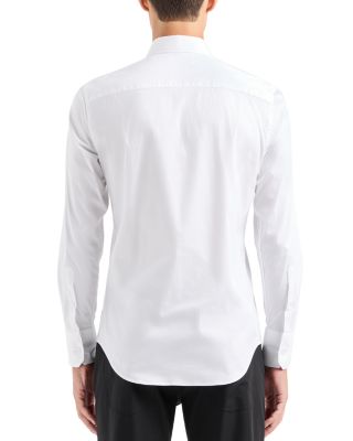 Essential Slim Fit Long Sleeve Stretch Shirt