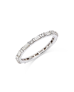 Bloomingdale's Diamond Eternity Band In 14k White Gold, 0.75 Ct. T.w. - 100% Exclusive