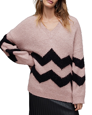 ALLSAINTS ZIGGI V NECK SWEATER