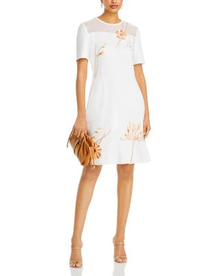 Floral Print Shift Dress