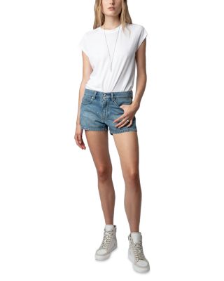 Women's High Flash Distressed Leather High Top Sneakers