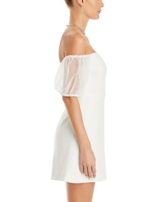 Whisper Puff Sleeve Dress