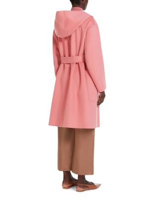 Max Mara☆Wool Hooded Wrap Coat Max Mara Priscilla Hooded Wool Wrap Coat | Bloomingdale's