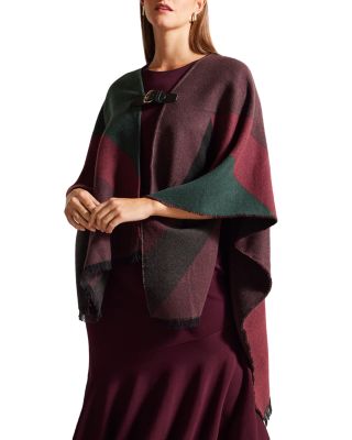 Ted baker wool cape on sale