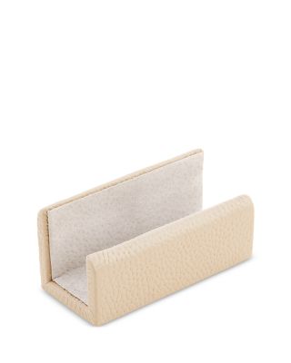 Leather Business Card Holder Display