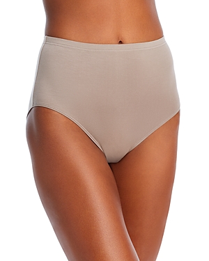 Hanro Soft Touch Full Briefs In Taupe Gray