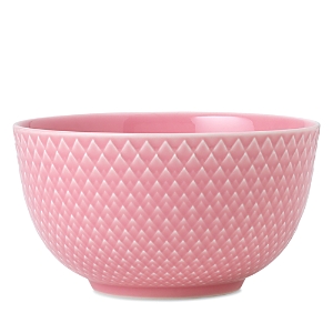 Rosendahl Lyngby Porcelain Rhombe Color Bowl In Rose