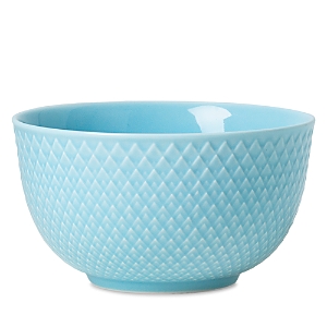Rosendahl Lyngby Porcelain Rhombe Color Bowl In Blue