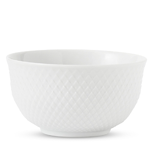 Rosendahl Lyngby Porcelain Rhombe Bowl, White