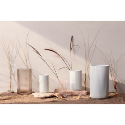 Lyngby Vase, Clear Mouth Blown Glass