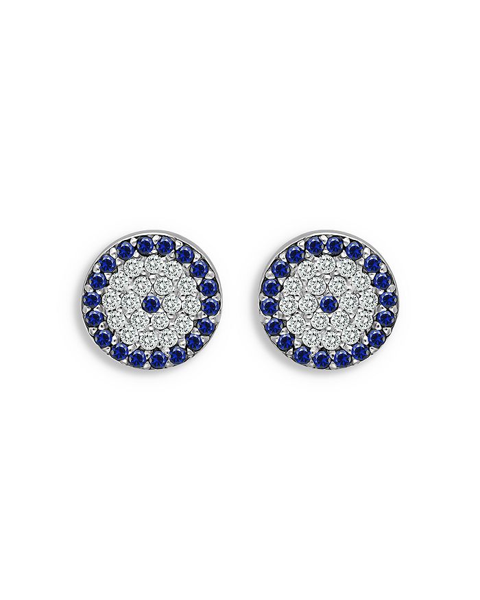 AQUA Evil Eye Stud Earrings 100 Exclusive Bloomingdale's