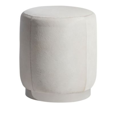 Ava Calf Hair Ottoman