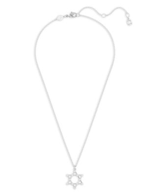 Insigne Crystal Star of David Pendant Necklace, 15.75-18.5&amp;quot;