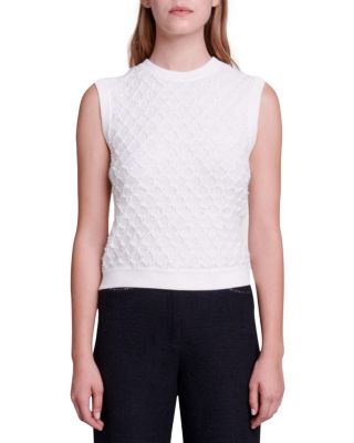 Maje Mirtala Sleeveless Sweater