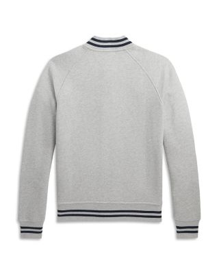 Boys' Cotton Blend Fleece Baseball Jacket - Big Kid