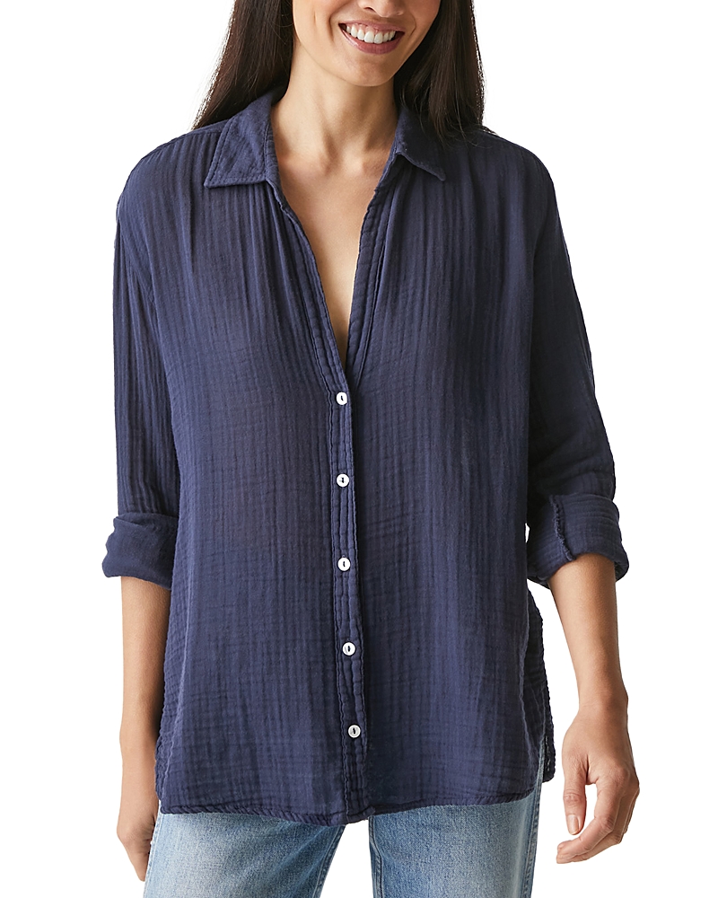 Michael Stars Relaxed Button Down Top