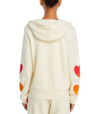 Aviator Nation Heart Fade Zip Hoodie | Bloomingdale's