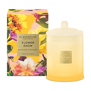 Glasshouse Fragrances Flower Show Scented Candle, 13.4 oz.