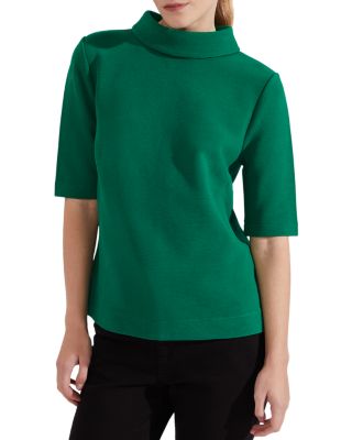Hobbs London Tali Roll Neck Top