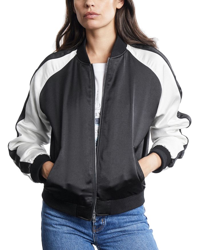 The Kooples Dragon Embroidered Bomber Jacket | Bloomingdale's