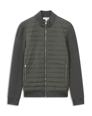Freddie Cotton Blend Interlock Quilted Full Zip Jacket