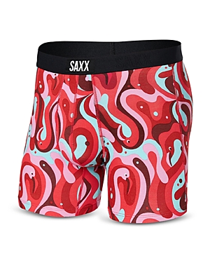 Saxx Vibe Super Soft Boxer Briefs In Lava Lamp Lamingo