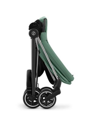 MIOS 3 Compact Lightweight Stroller in Chrome/Black