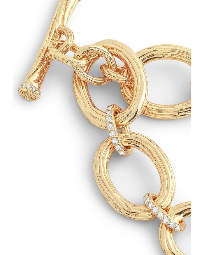 Enchanted Forest Chain Bracelet in 18K Gold Plated