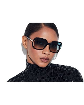 Solange Butterfly Sunglasses, 60mm