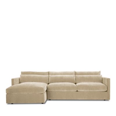 Brea 2-Piece Fabric Sectional - Exclusive