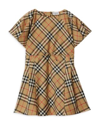 Burberry - Girls' Jada Check Dress - Little Kid, Big Kid