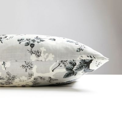Ascot Linen Print Pillow 