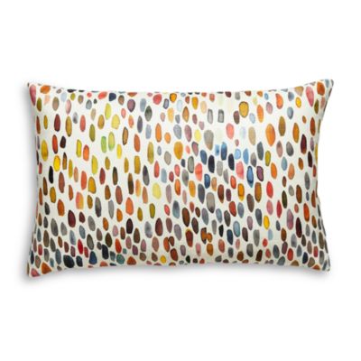 Scalamandre Jamboree Lumbar Decorative Pillow, 22 x 14