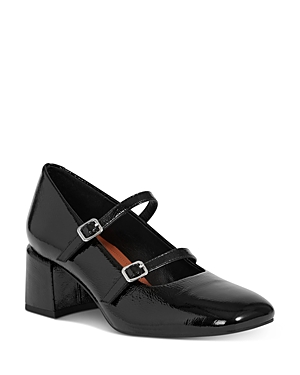 Shop Vagabond Shoemakers Vagabond Women's Adison Buckled High Heel Pumps In Black
