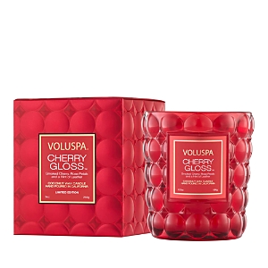 Shop Voluspa Cherry Gloss Classic Candle, 6.5 Oz. In Red