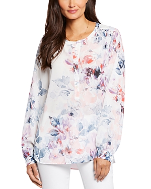 Nydj Simone Popover Blouse In Alexandria